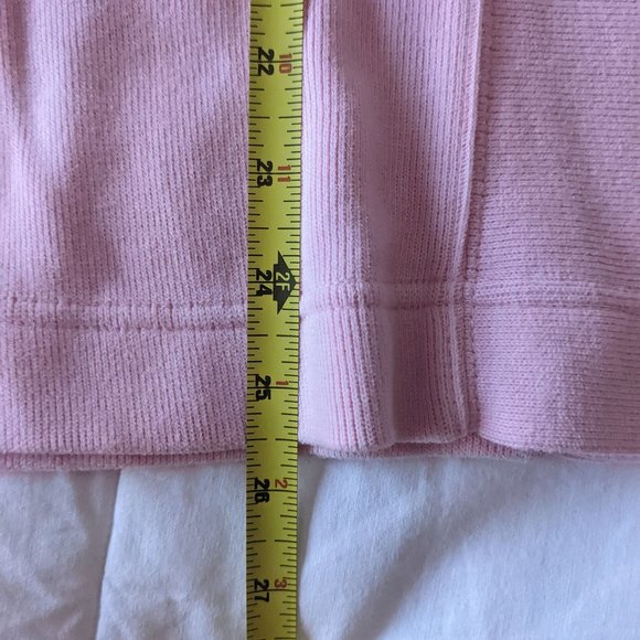 Tommy Bahama 1/4 Zip Aruba Sweatshirt Women's L Pink - Picture 7 of 10